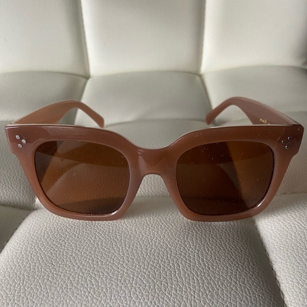 Brown Cat Eye Sunglasses
